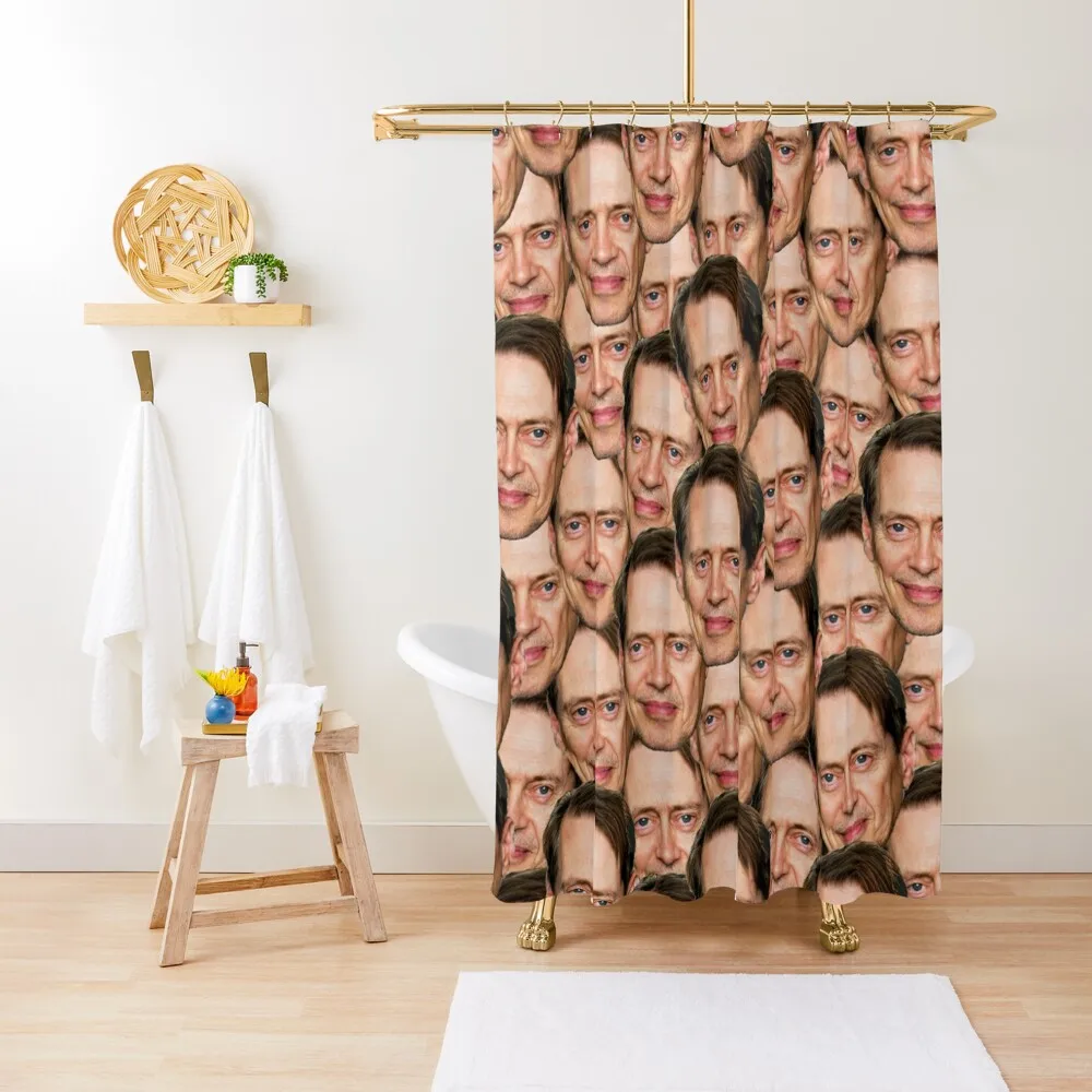 

Steve Buscemi trending Head Design Shower Curtain Curtain For Bathrooms