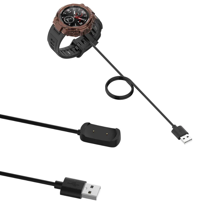 10PCS Smart Uhr Ladegerät Kabel für Amazfit T-Rex / GTR 42mm / GTR 47mm / GTS USB Magnetische Ladekabel Dock