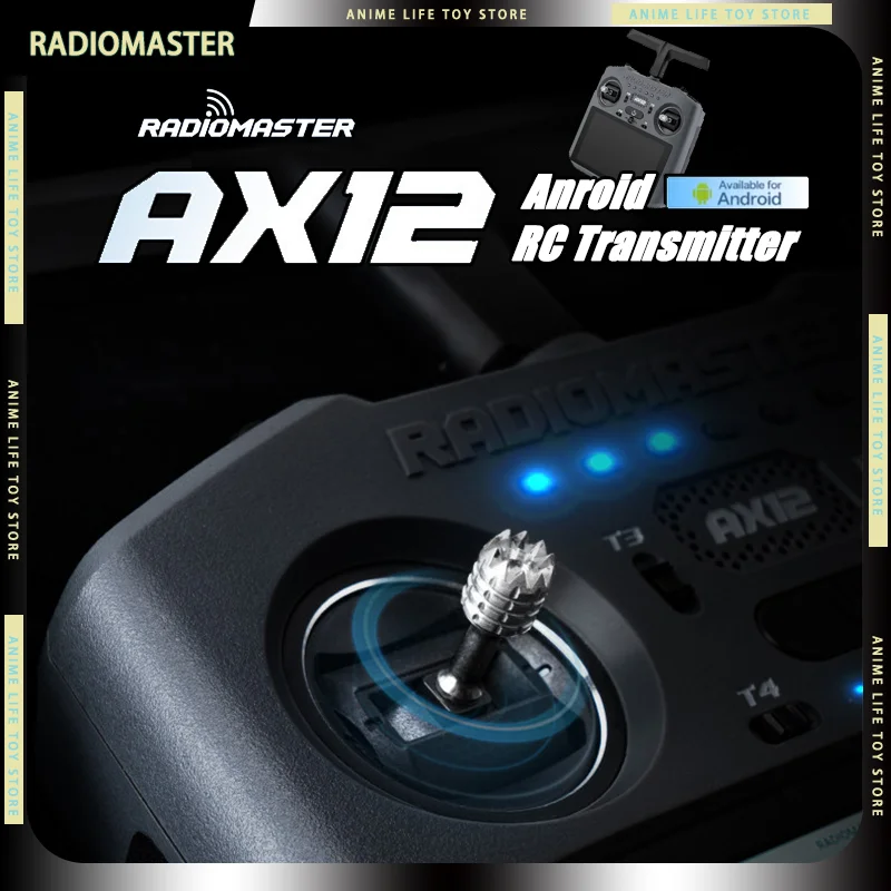 

Предзаказ: Радиопередатчик RadioMaster ELRS AX12 16 каналов, Android Hall X5, 720P, 5.5 дюйма, 64 ГБ, 2*21700 мАч, быстрая зарядка USB-PD, подарки для радиоуправляемых моделей