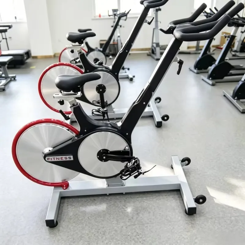 Magnetic Bike Precise Resistance Control Rigid Frame Upright Exercise Bike Indoor Cardio Cycling Workout Gear