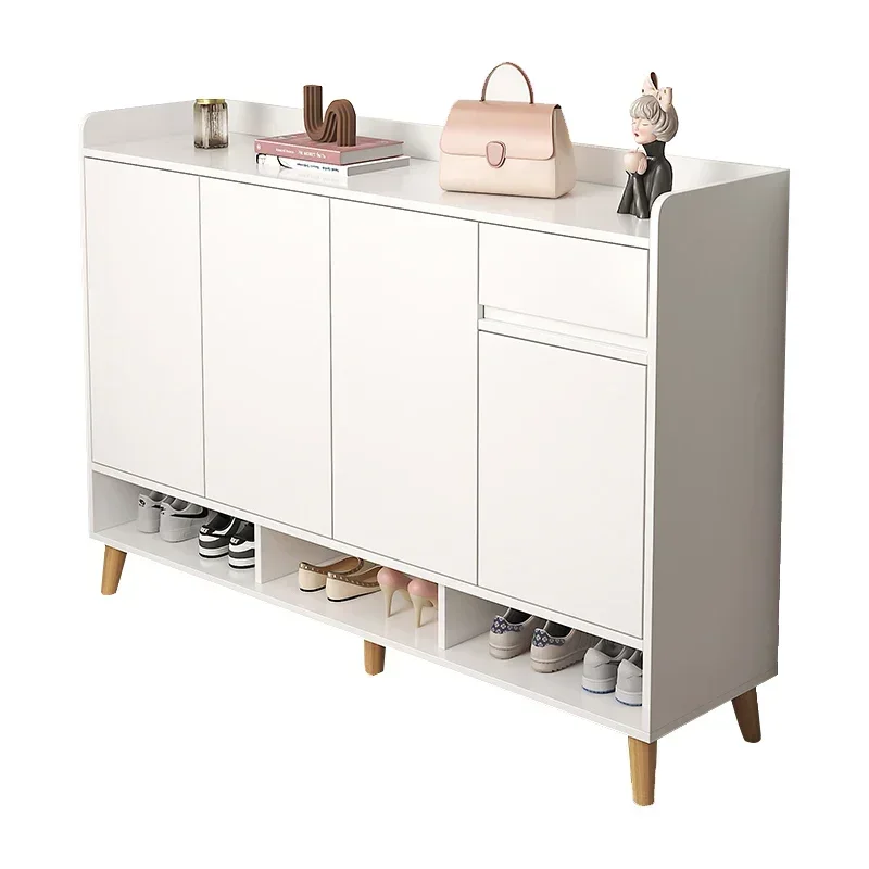 White European Shoe Rack Nordic Modern Designs Storage Cabinet Shoe Rack Living Room Luxury Szafka Na Buty Entrance Furniture