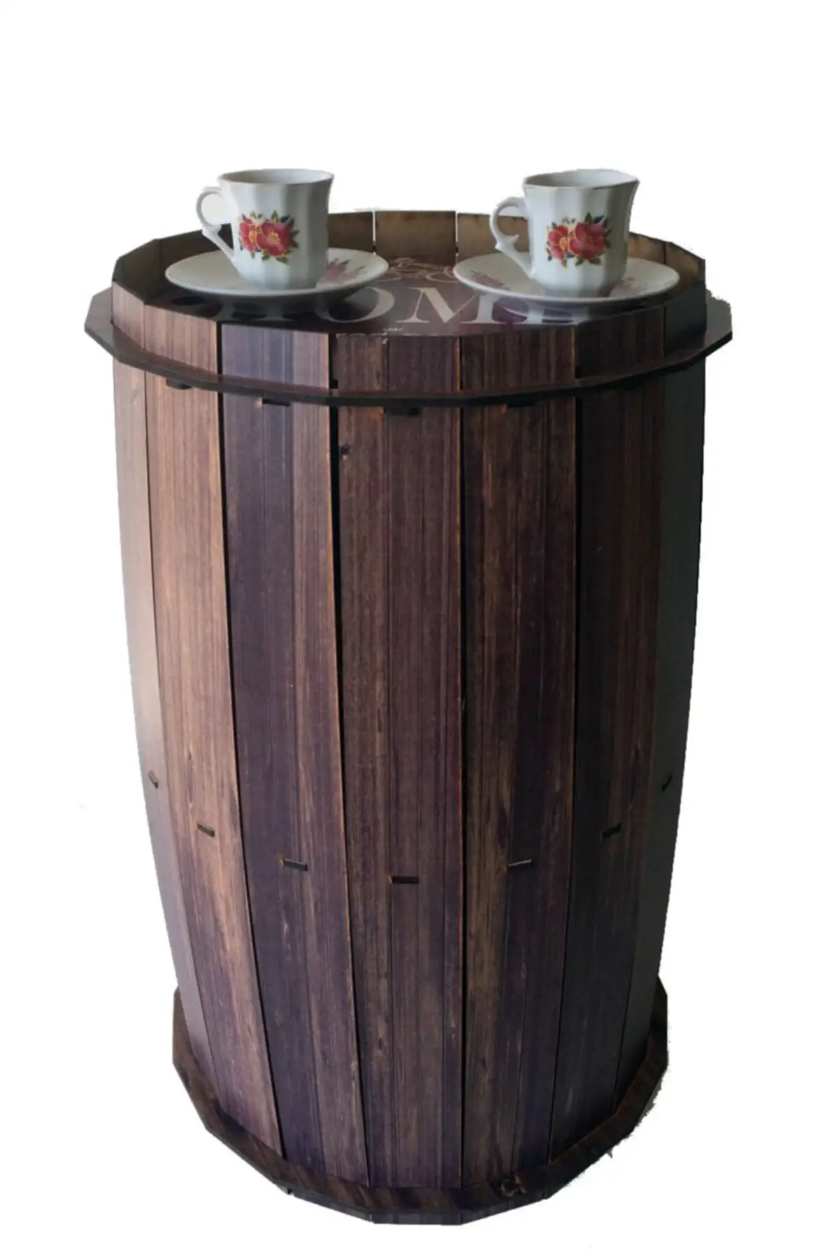 Varil Masa Varil Tablo dekor varil Varil Retro Varil Sehpa ahşap Varil 2021 Modern Varil Sehpa 34 cm Çap ,52cm yükseklik