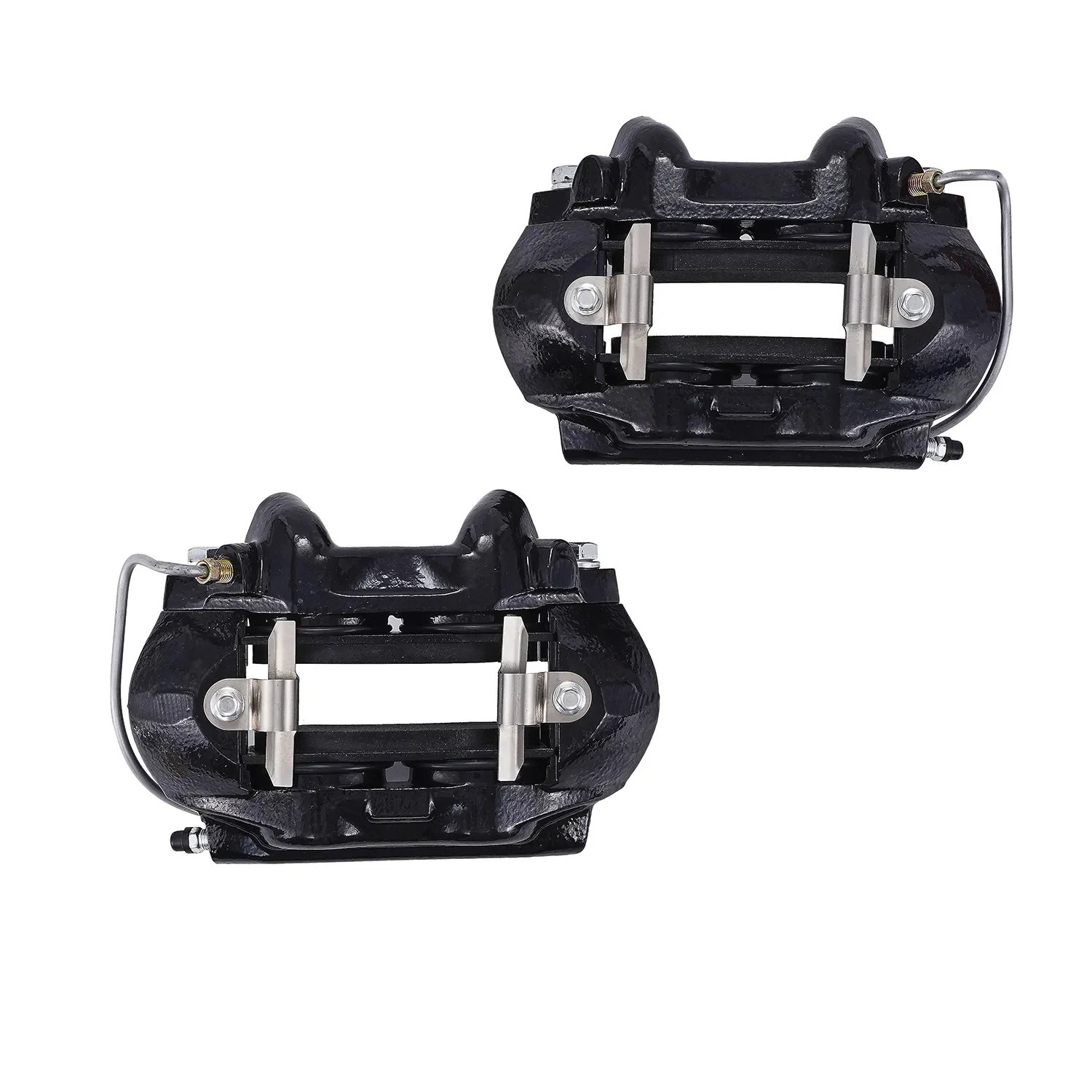 2 pcs Disc Brake Caliper for Ford Mustang Cougar 1967 Front Left & Right CLP-4405-BLK Hot Rod Parts