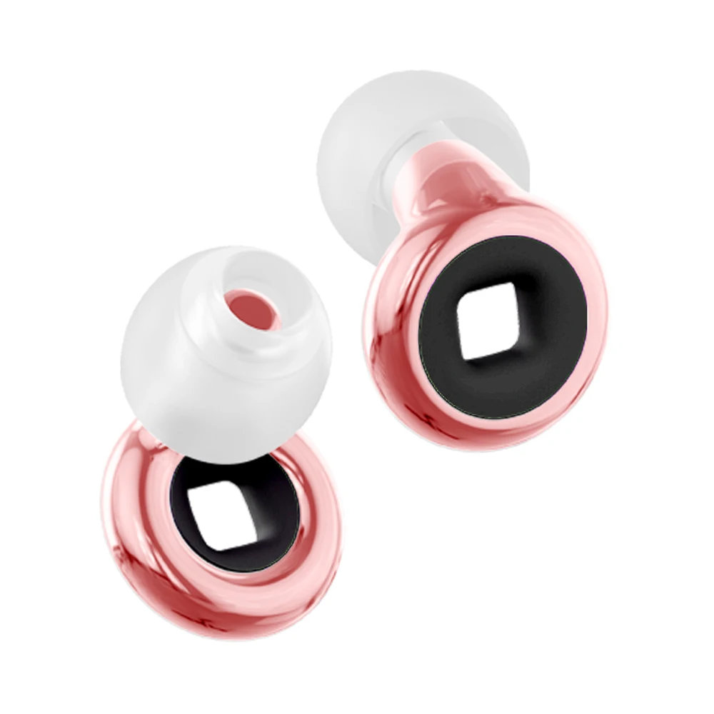 Waterproof Noise Reduction Ear Plugs with Silicone Lanyard Reusable Sleep Earbuds Tapones Para Dormir Oordopjes Single Pack