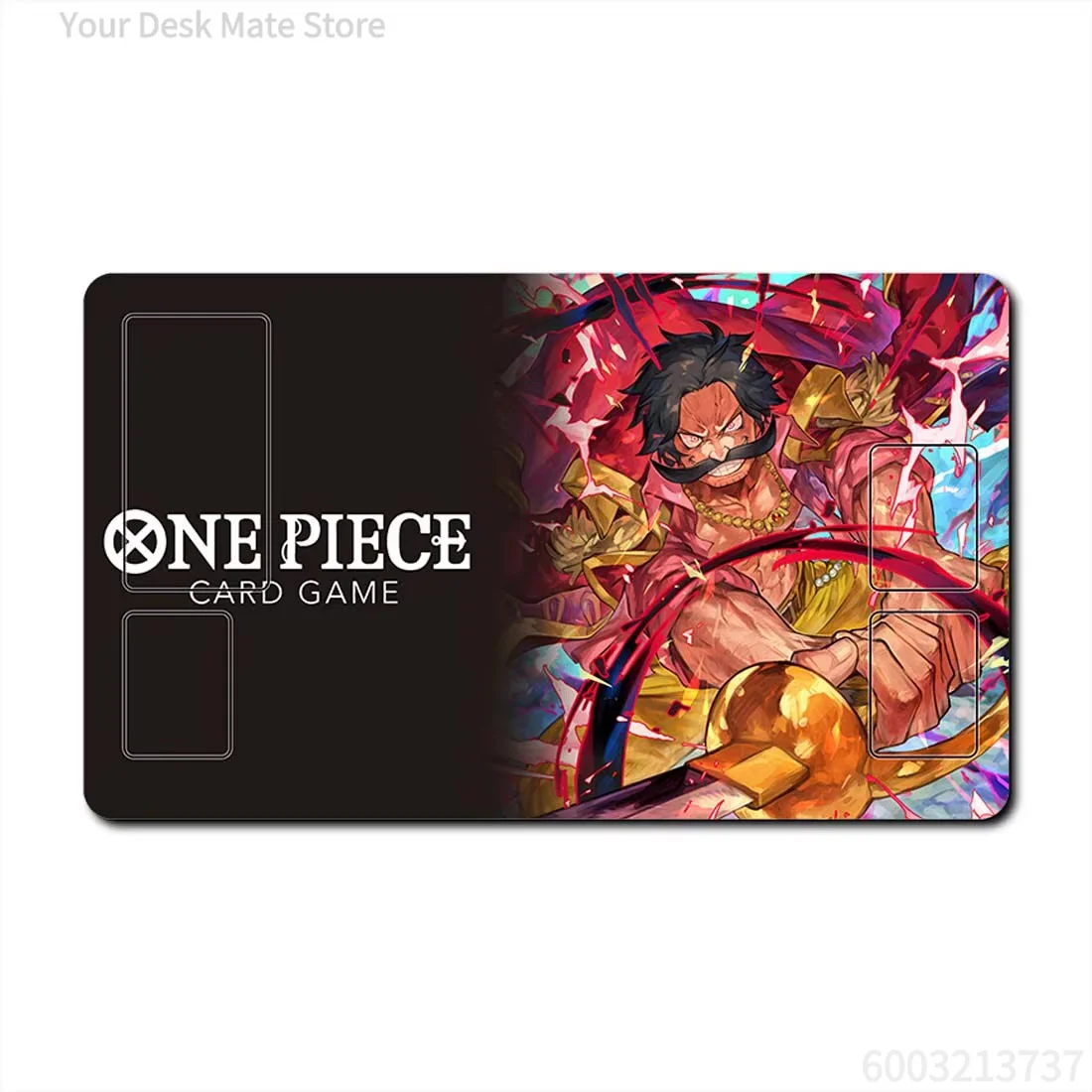 Fujitora Issho One Piece TCG Spielmatte, rutschfeste, wasserdichte Schreibtischunterlage
