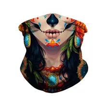 Magic Turban Outdoor Cycling Mask Ocean Fishing Skull Sweat-Absorbent Cycling Sun Protection Face Covering Turban Scarf