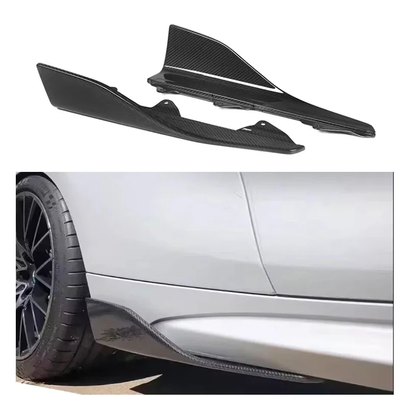 

Oem Dry Carbon Fiber Side Skirts For BMW M2 M2C F87 2 Door 2014-2022 M Performance Style Side Skirts