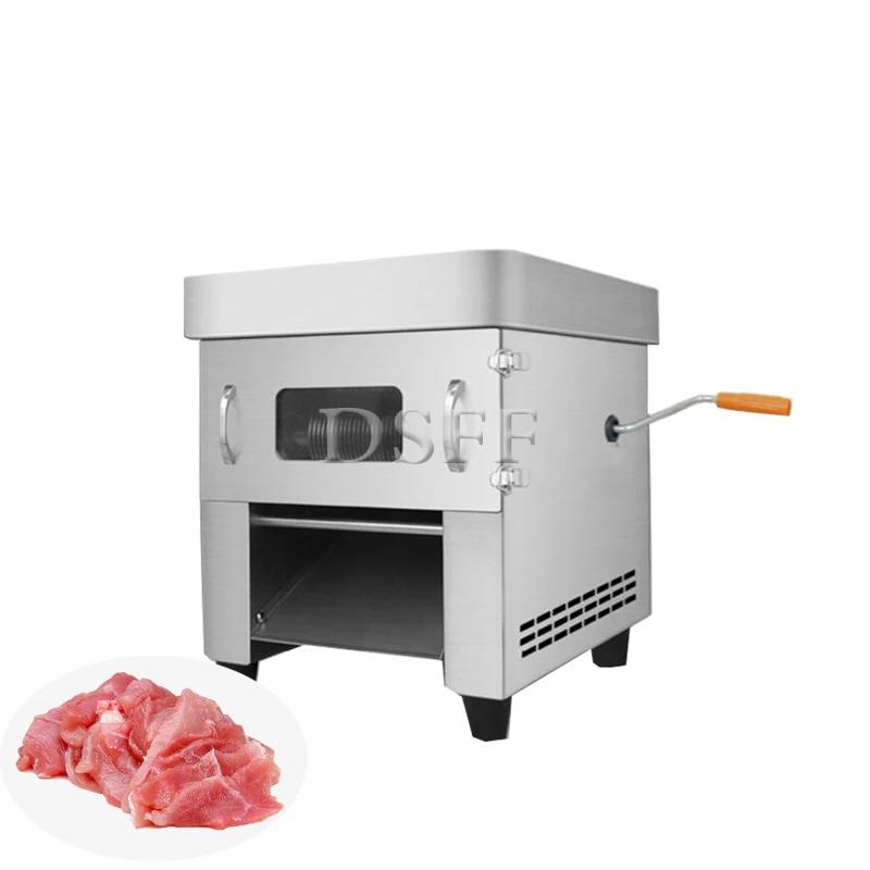 Commercial Stainless Steel High-Power Meat Cutter Multifunctional Automatic Small Beef Dicer