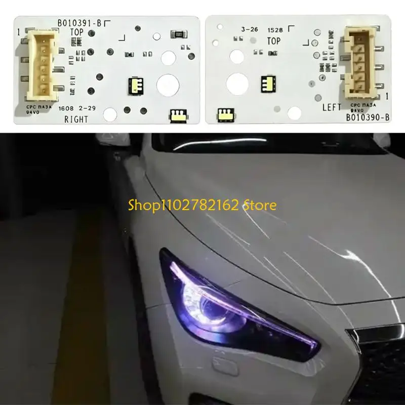 547B Front Lamp Board Repair Part B010390-B B010391-B for Daytime Running Light Maintenance and Vehicle Lighting Restoration Use