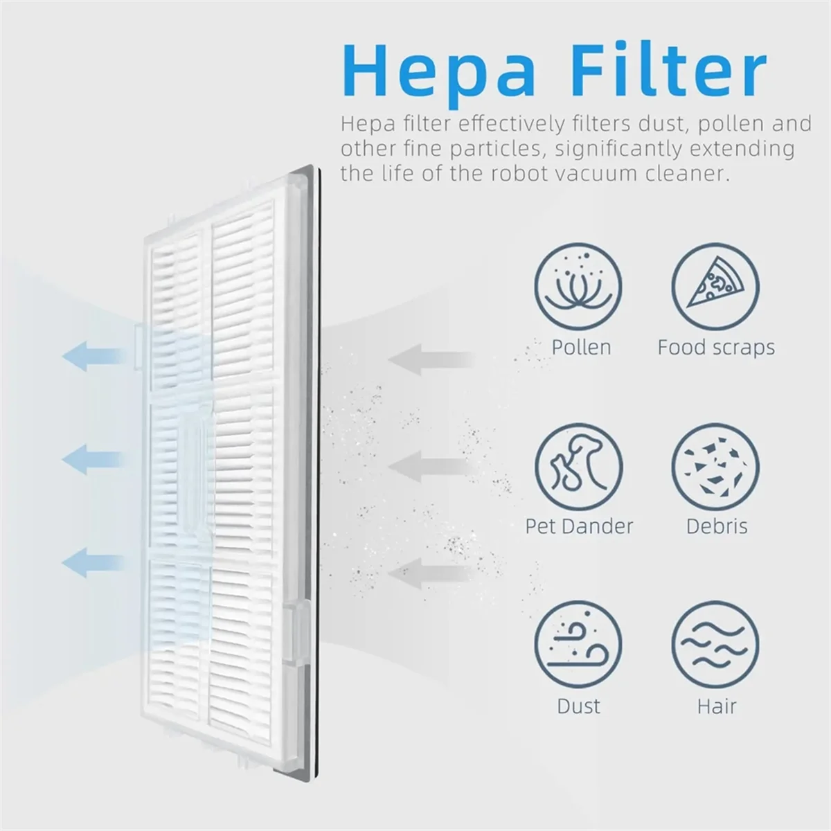 S8 / S8 Pro Ultra / S8+ 로봇 진공 메인 사이드 브러시 HEPA 필터 걸레 패드 먼지 봉투 액세서리 예비 부품