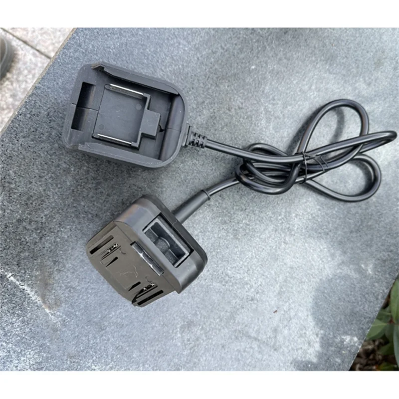 AS60-Li- Battery Adapter Converter Extended Line Weight Reducer For  18V Tools, For Lomvum Zhipu Hongsong 21V Lithium