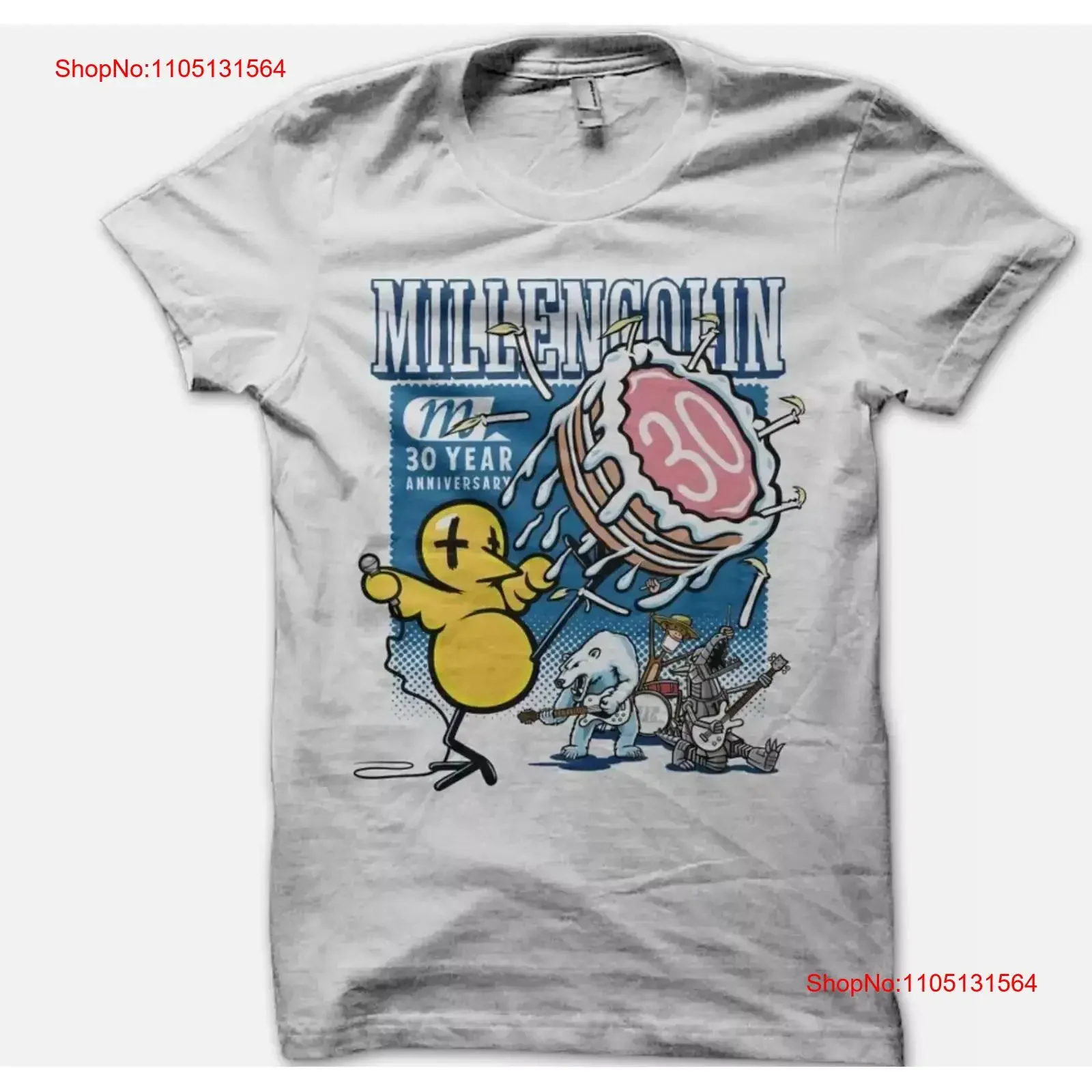 Millencolin 30 anos de aniversário t camisa algodão s a 5xl vintage lavado topo para uso diário macio versátil moda gráfica