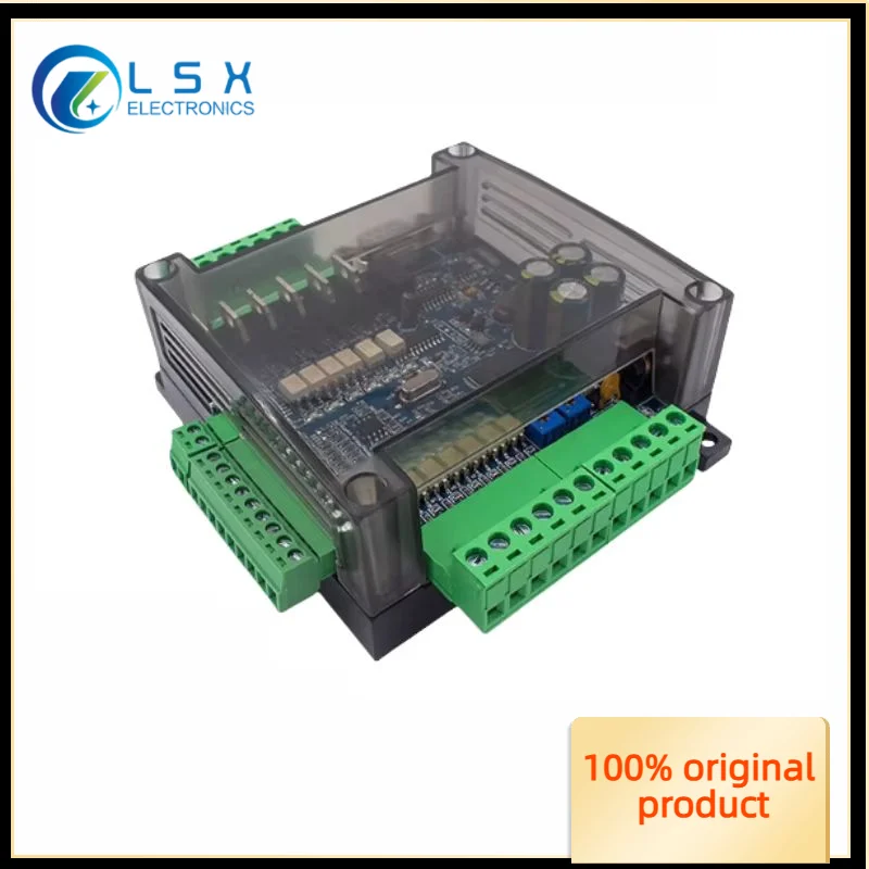 FX3U 14/20/24/32/40/60 MR/MT 4AD 0-20mA 2DA 0-10V Analogus RS485 MODBUS Relay Transistor Output