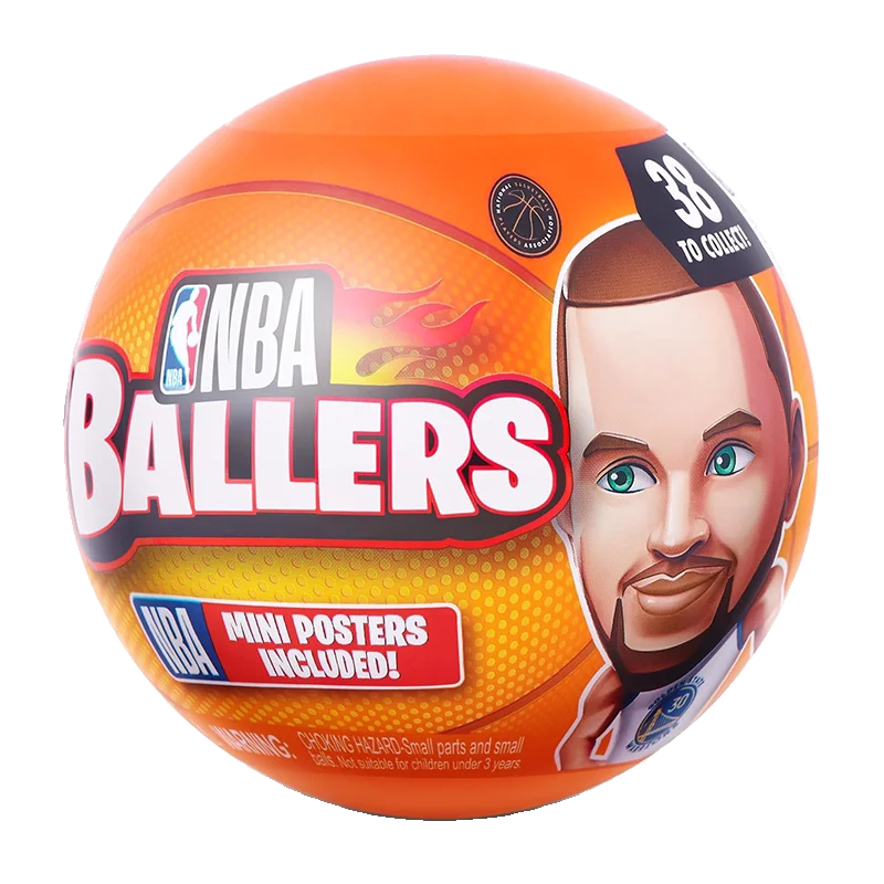 ZURU Mini Figure Blind Box Basketball Star Cartoon PVC Collectible Model Desktop Ornament Car Decor Birthday Gift For Kids Boys view 5