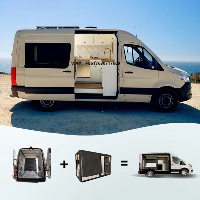 Camper Van Box Vancubic Conversion Kits Iveco Furniture China RV Seats Box Mini Interior 4x4 Luxury Sprinter Hiace and Kitchen