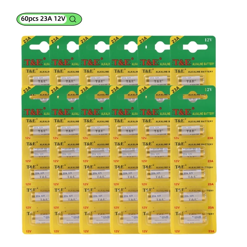 Bateria 23A 12V, baterie alkaliczne A23, 23A E23A A23 23GA A23S do pilota, dzwonka do drzwi, zabawek, kluczyka samochodowego, kalkulatora