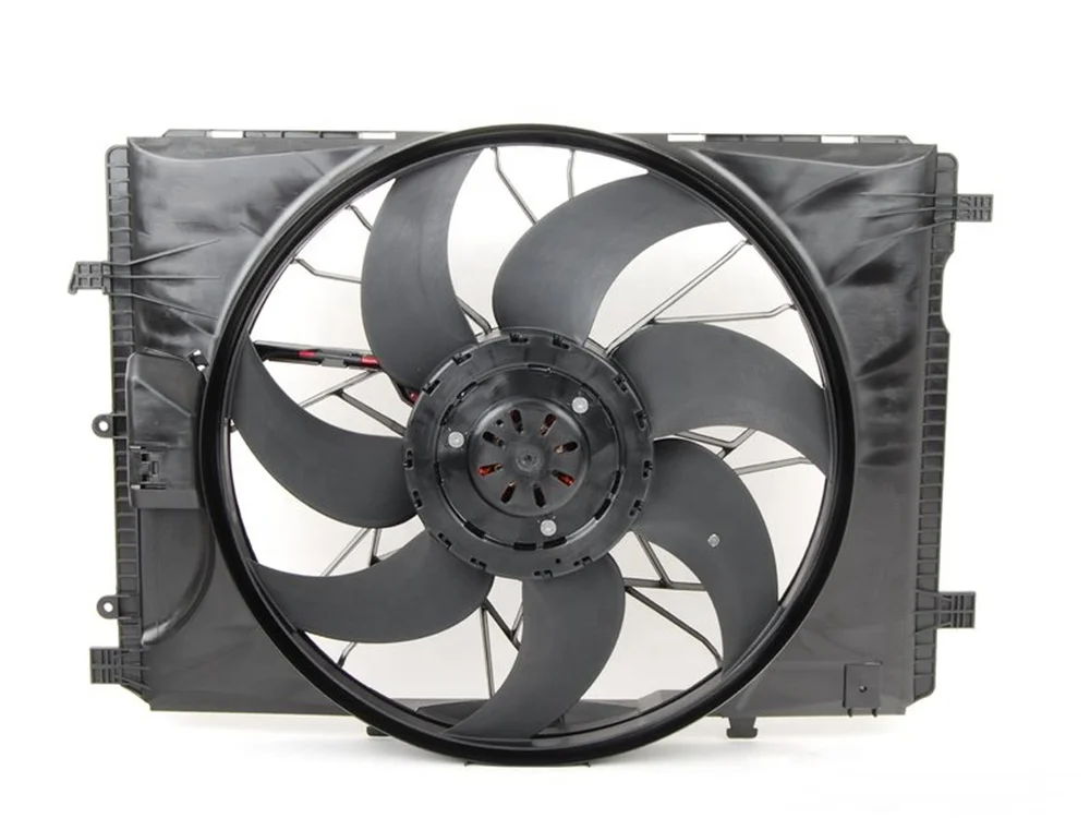 Car Electric Engine Radiator Cooling Fan Assembly Blower 2045000293 2049066802 for W117 W218 W156 W176