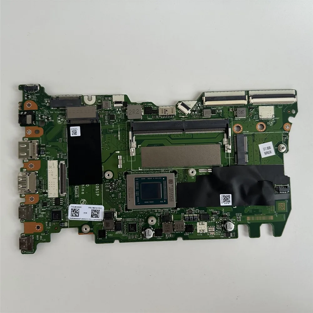 FLV3A LA-K061P For ThinkBook 14 G2 ARE Laptop Motherboard With R7-4800U AMD 8GB RAM FRU 5B21C17511 100% Test OK