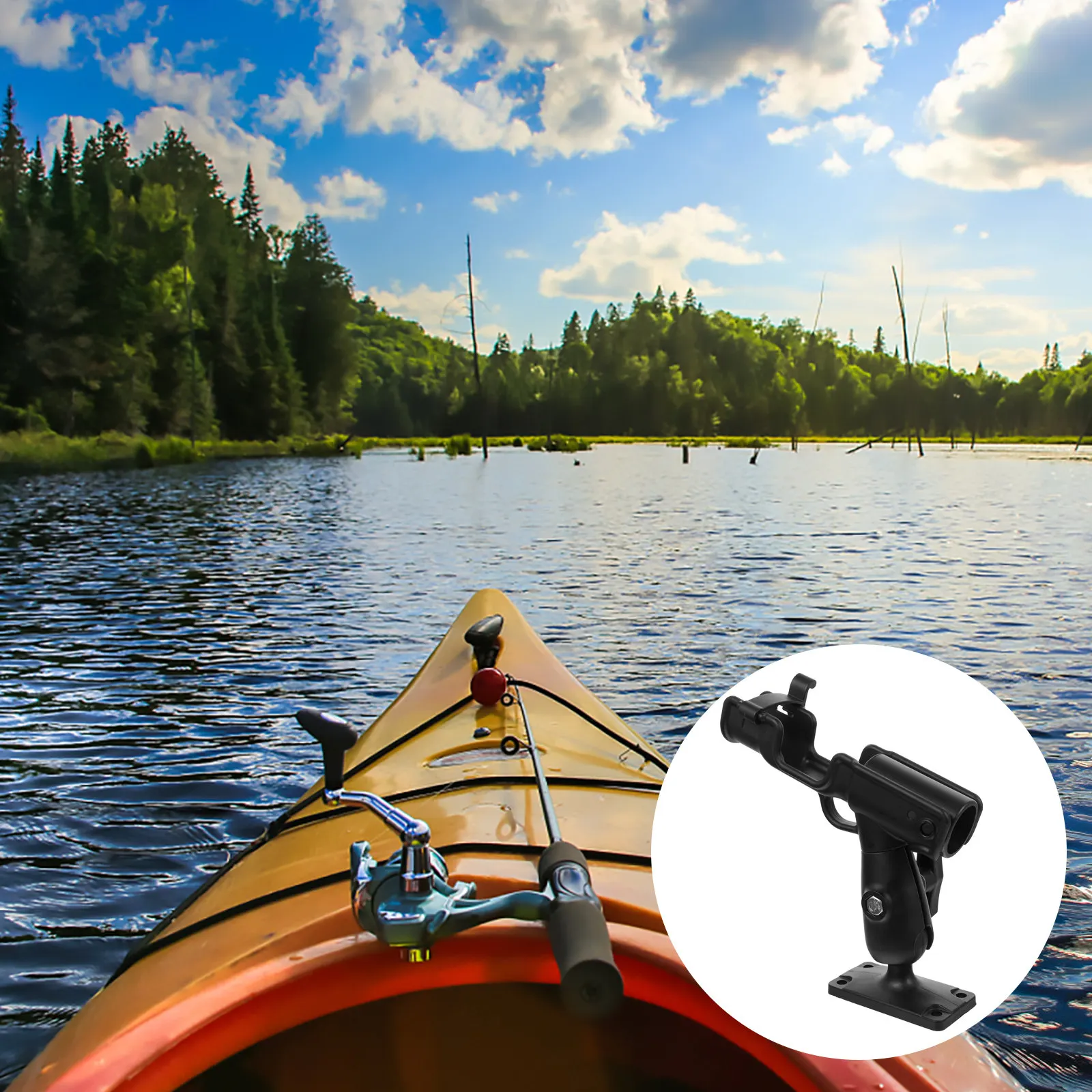 Penyangga Joran Pancing Kayak  - Fishing Kayak Rod Holder ulasan dan harga