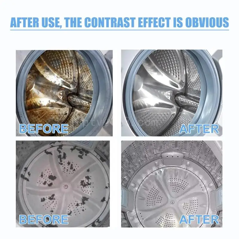 7pcs Washing Machine Cleaner Strong Dirt Removal Keep Your Washer Freshness Suitable for All Washer Users Deep Cleaning