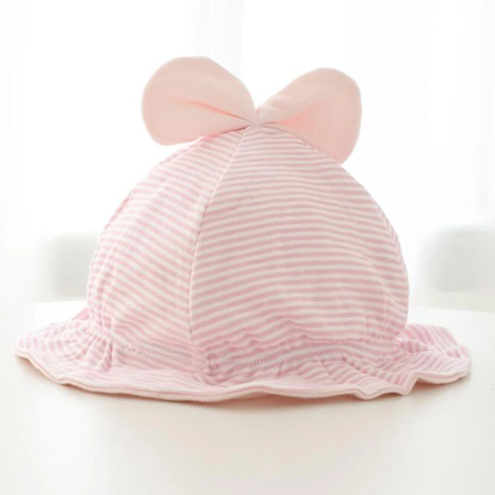 

High Quality Newborn Hats Floral Cute Cotton Spring Autumn Princess Baby Girl Cap 0-3 Months Hospital Accessories