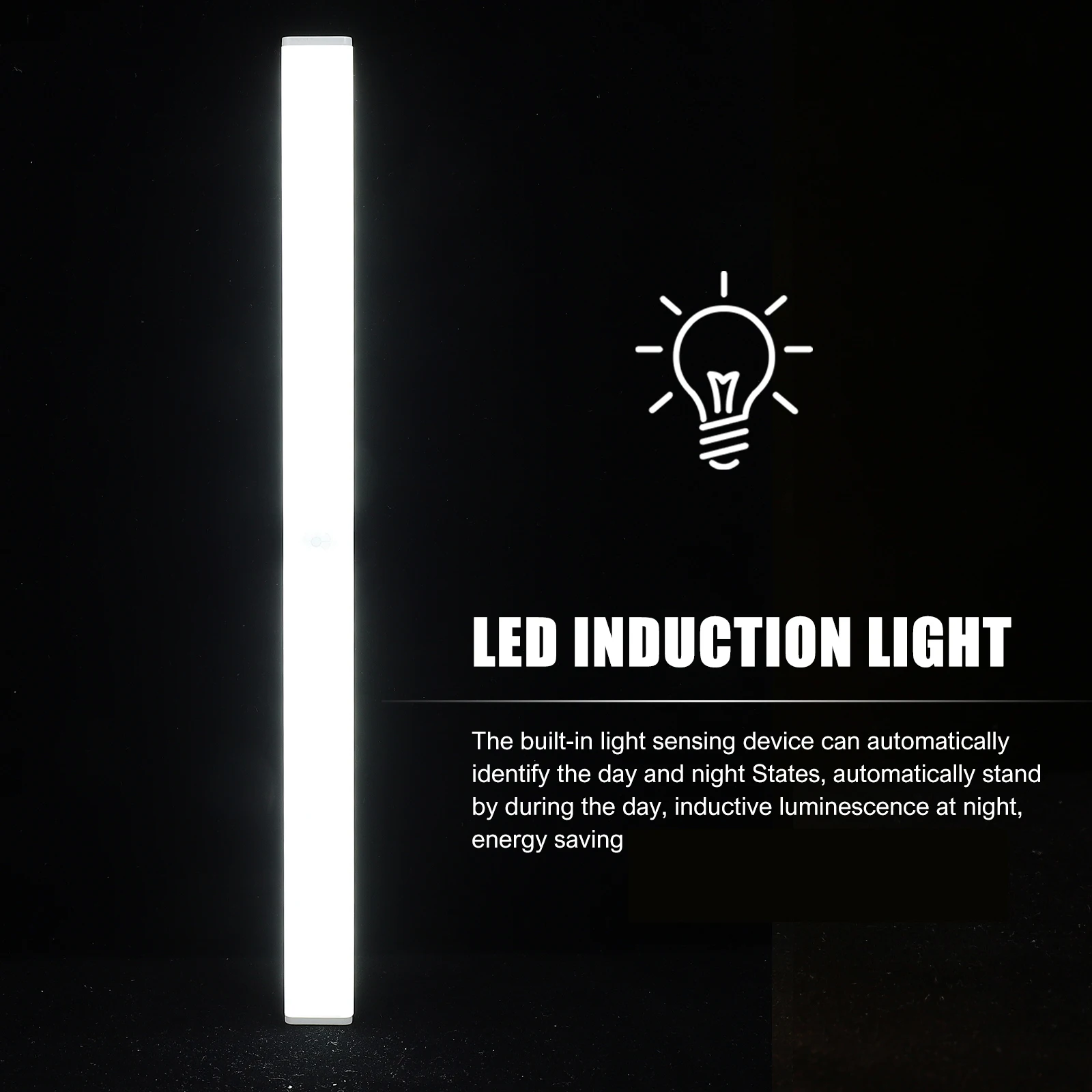 

LED Induction Lamp Cabinet Night Strip Wall Body Sensing Wardrobe Motion Sensor Multi use Light Simple Practical Durable Easy