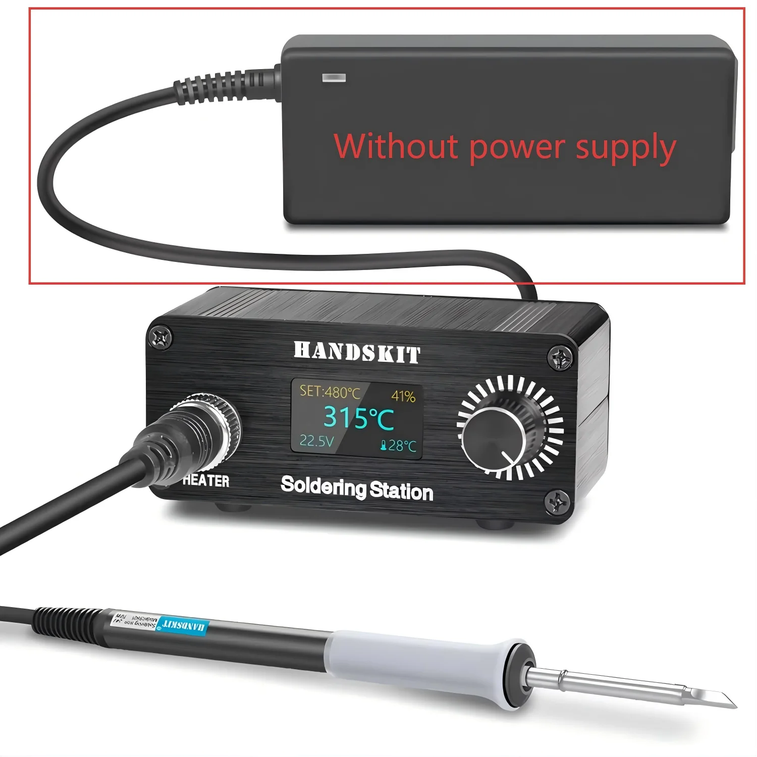 T12-942 OLED MINI Digital Electronic Soldering Station Welding Iron DC Version MotoClean - No Power Supply Included