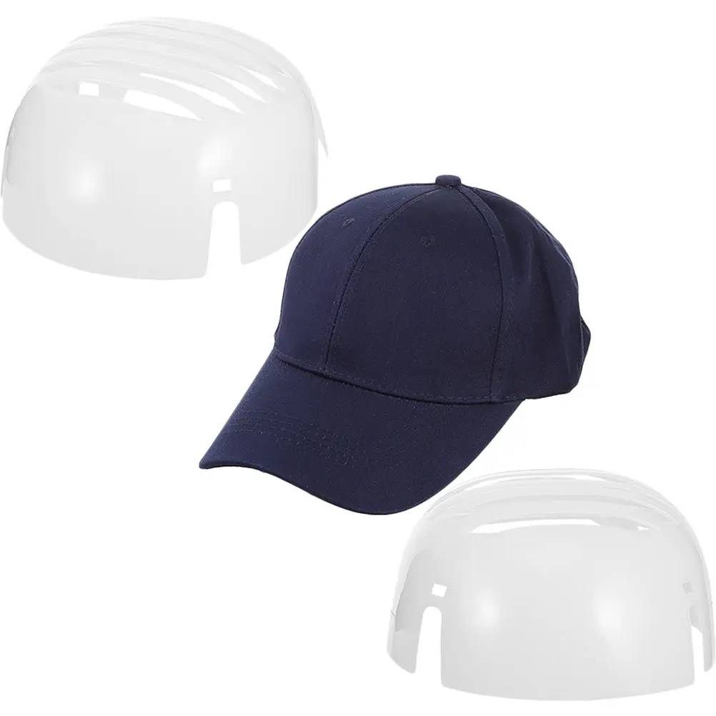 

1Set Protective Baseball Hat Bump Caps Insert Pe Cotton Wear Resistant Safety Bump Cap Insert for Universal Use