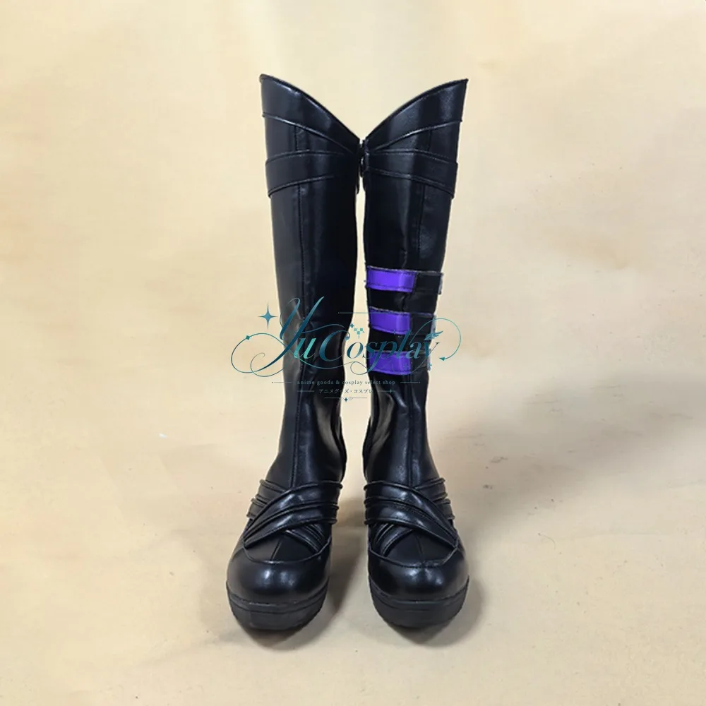 Anime Zhu Zhuqing Cosplay Shoes Female Character Boots Fantasy Combat Style for Convention Performance and Photo Event