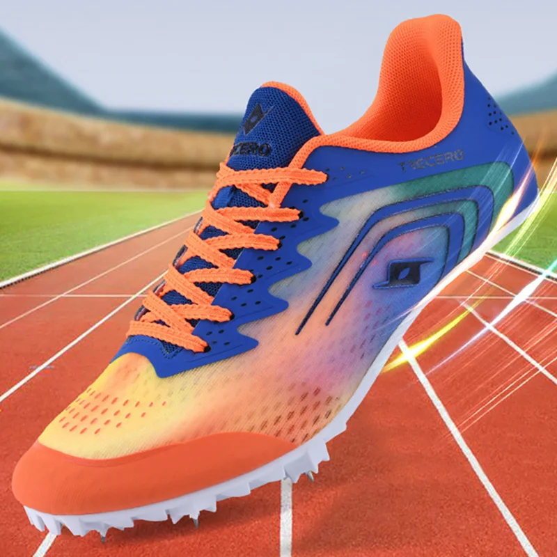 New Men Track Field Shoes Spikes Man's Women Outdoor Sport Athletics Spikes For Running Boys Girls Training Nail Shoes Sneaker