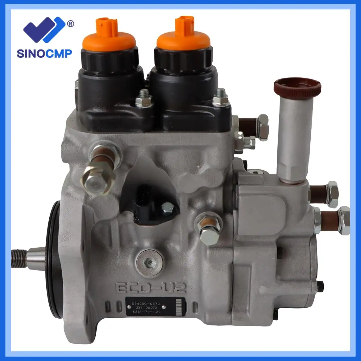 

Fuel Injection Pump 6251-71-1120 6251-71-1121 For Komatsu Excavator SAA6D125E