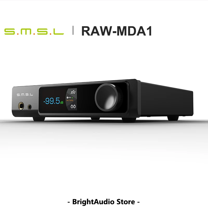 SMSL RAW-MDA1 MQA Full Decoding Hi-Res Audio dual ESS9039Q2M DAC 6* OPA1612A Bluetooth 5.1 LDAC