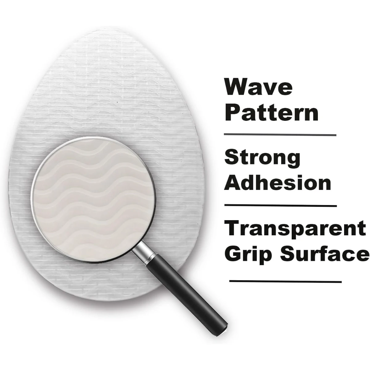 Clear Non Slip Shoe Pads for High Heels Self-Adhesive Anti-Slip Grip Inserts Invisible Traction Stickers Shoes Sole Protector - view 5