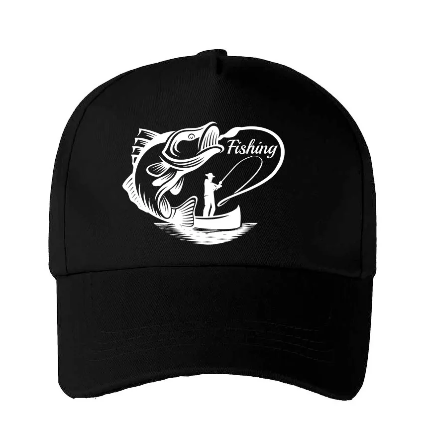 

Funny Fishing Lover Print Children Gift Kids Boy Girl Cap Cartoon Adjustable Baseball Caps Idea Cool Casual Hip-Hop Sun Hat