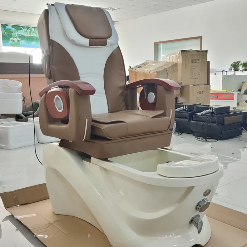 Beauty Salon Pedicure Chair Electric Sofa SPA Lounge Chair Single Manicure Foot Massage Chair Sillon De Pedicura Furniture ZT