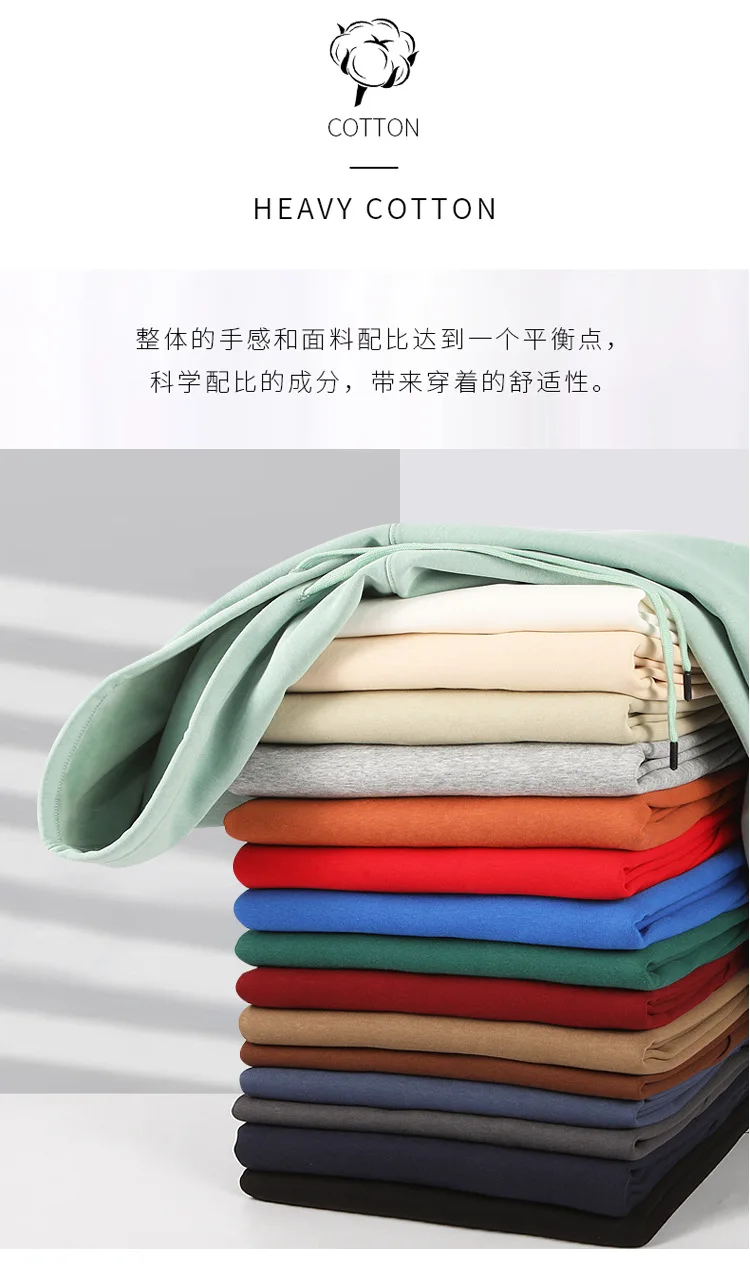 2026 Men's and Women's 600g Cotton Silver Fox Fleece Hooded Long Sleeve Sweatshirt Solid Color Couple's Fleece Hoodie
