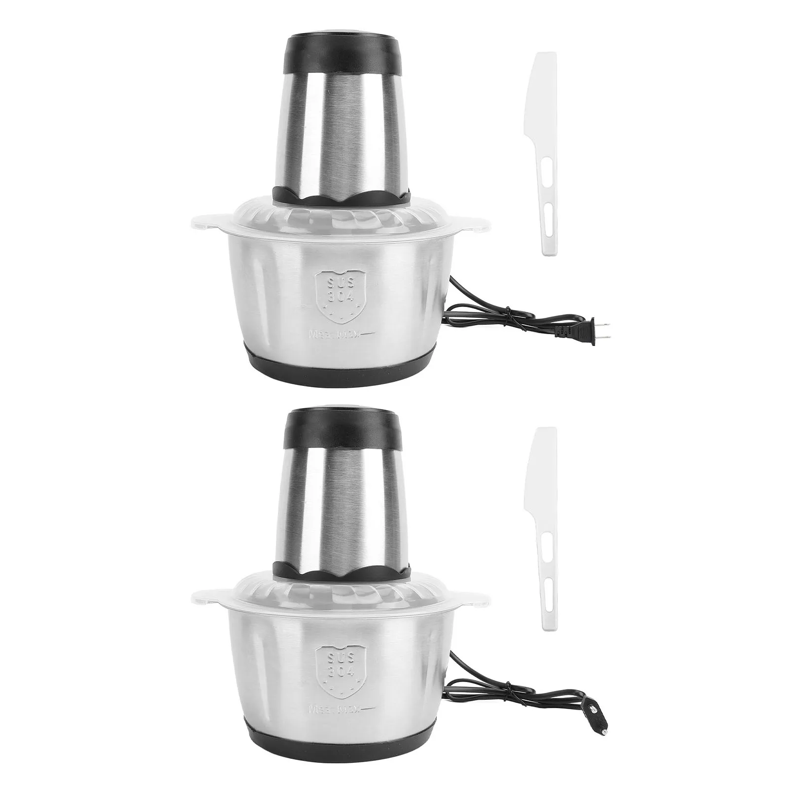 

Electric Meat Grinder 2L SUS 300W Copper Motor High Efficiency Meat Mincer Food Processor for Fruit Nut Onion Potato