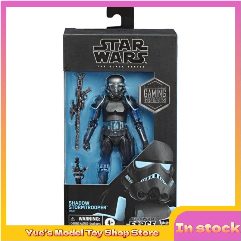 【disponibile】star-wars-the-force-awakens-game-limited-shadow-stormtrooper-action-figure-da-6-pollici-modello-animato-giocattolo-da-collezione-regalo