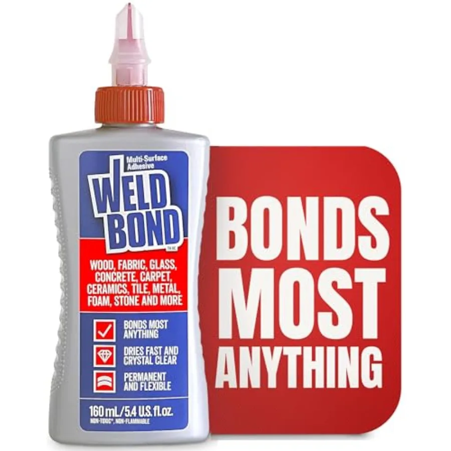 

Multi-Surface Strong Glue Fast Drying Glue for Wood Tile Ceramic Pottery Glass and More Heavy Duty Adhesive for Mosaic Crafts W