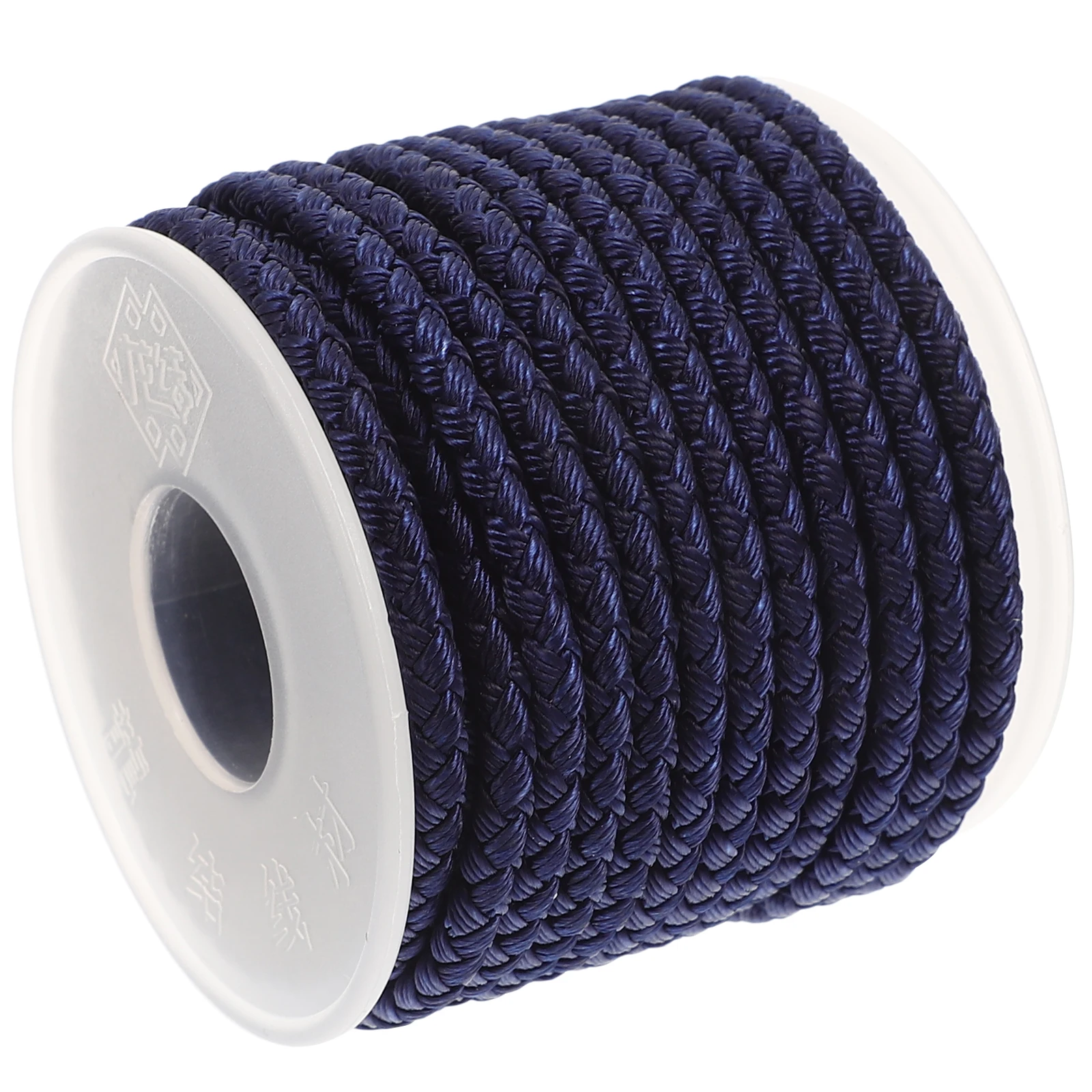 

Braided Polyester Rope Durable Craft Material Colorful Twine Cord Gift Bag H Knot Making DIY Supplies Elastic B