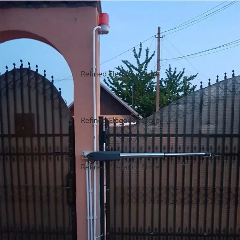 400KG Automatic Swing Gate Driving Motor Kit Pull Arm Type Multi‑remote Control Accessible Door Equipment