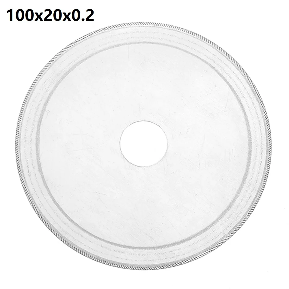 Diamantzaagschijf Voor Lapidaire Stenen Arbor-Accessoires 100/110/120/150Mm Diameter Voor Het Snijden Van Glas Marmeren Steen