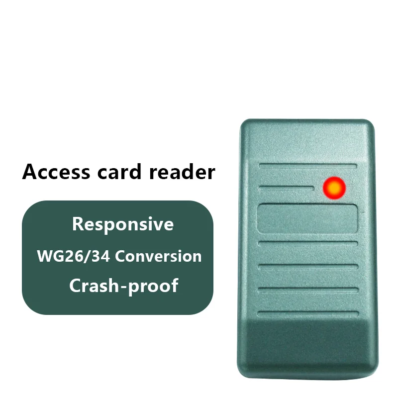 125khz Wiegand26 13.56Mhz NFC Waterproof Access Control Proximity Card Reader RFID Support ID EM Reader With RS232 RS485 UART