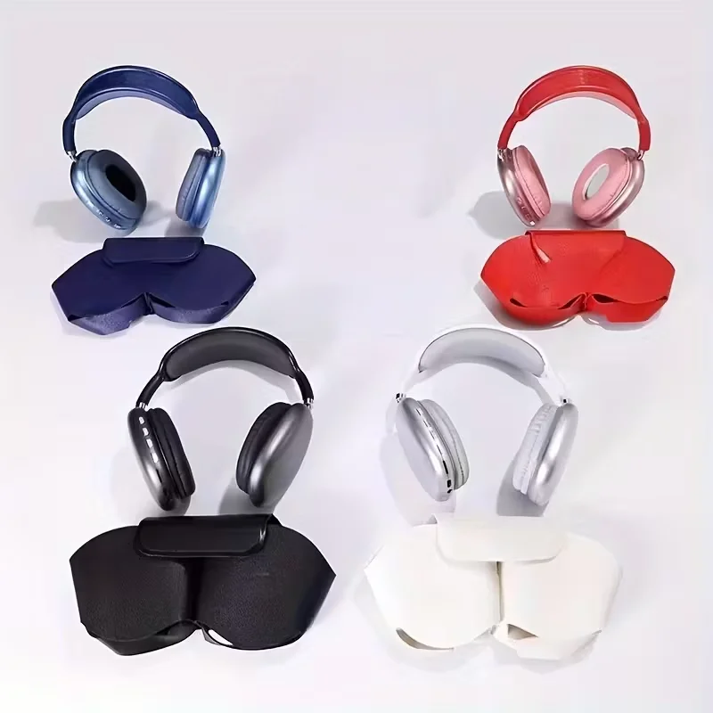 

Leather Case For AirPods Max Wireless Headphone Earphone Cases Protective Cover For Apple AirPodsMax Soft Bags Coque Accessories