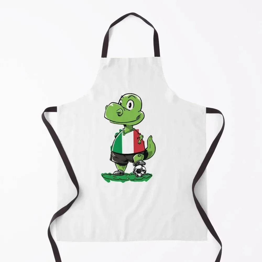 

Soccer Dinosaur - Itlay Apron Professional Barber Waiter Uniforms Things For Kitchen Apron