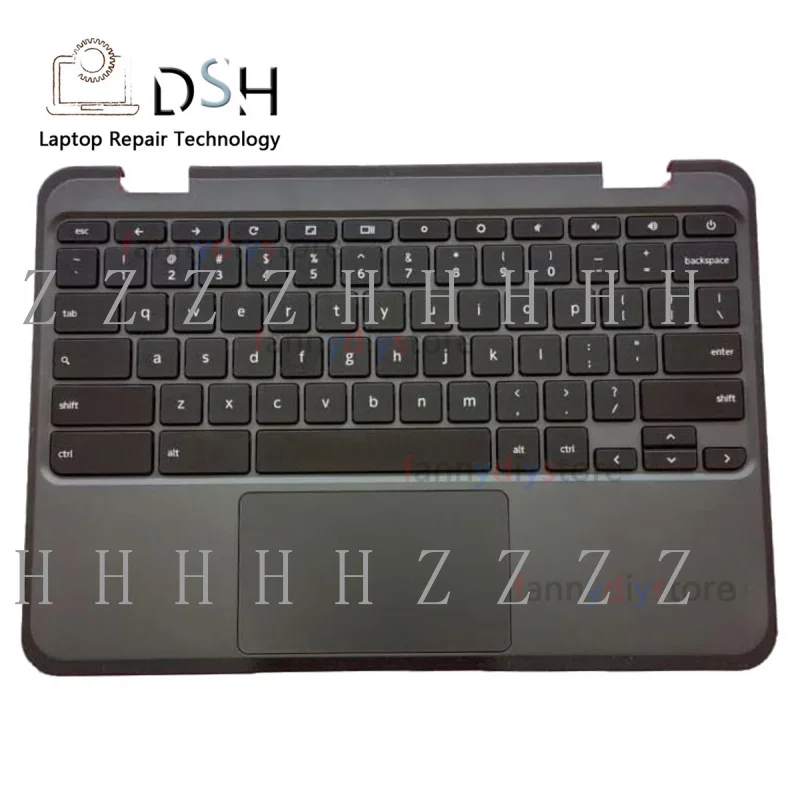 

Z 5M11H52901 NEW For Lenovo 100e Chromebook Gen 3 Palmrest Keyboard Bezel Cover