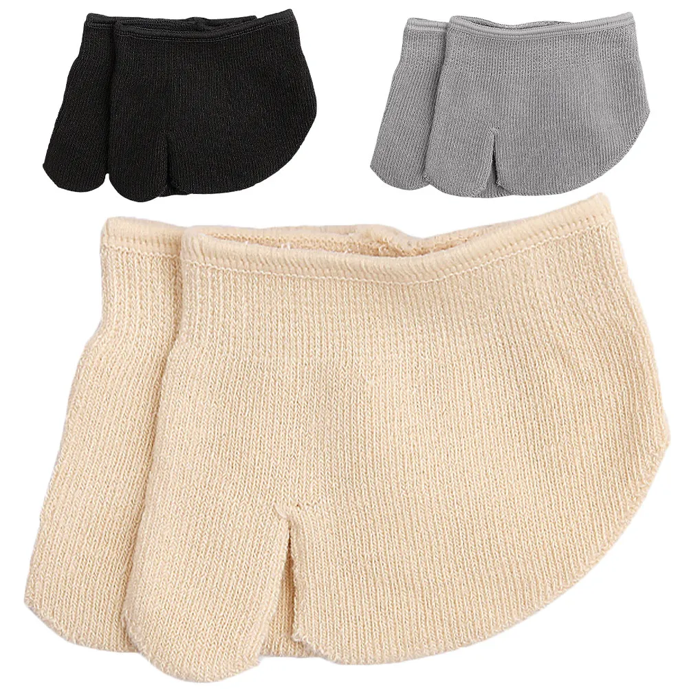 

6pcs Half Palm Socks For Women 2-Toe Forefoot Invisible High Heel Non-Slip Sweat-Absorbing Summer Socks Foot Care Tool