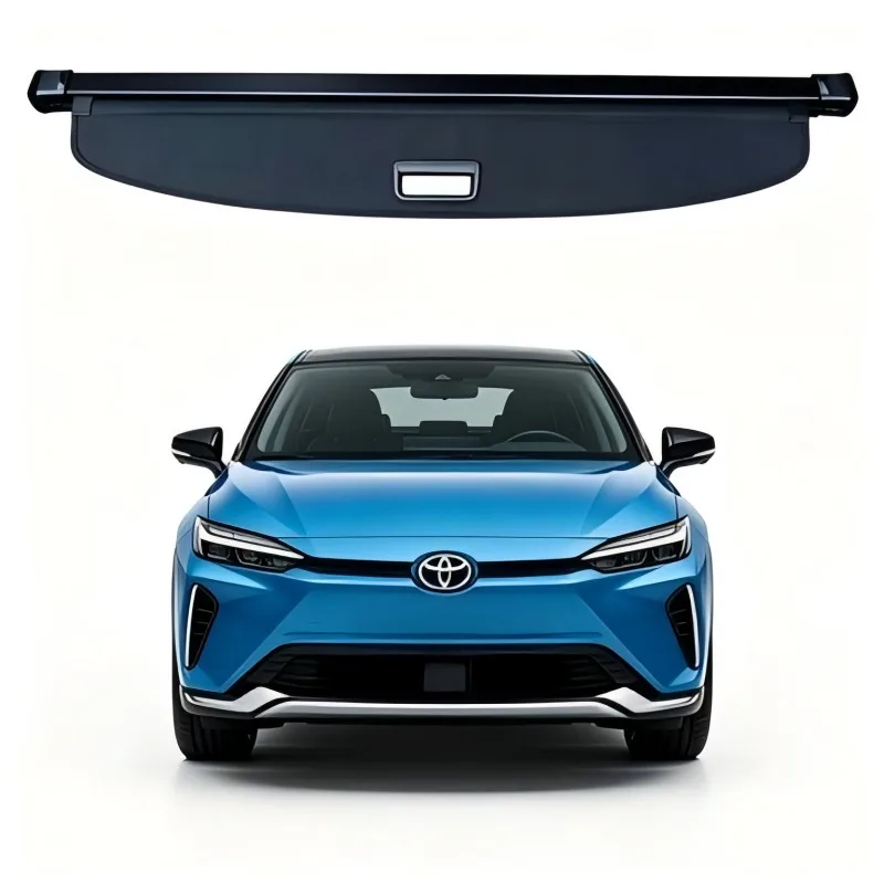 

Cargo Cover Trunk Privacy Shade Rear Security Partition Anti-Theft Shield Retractable Organizer for Toyota BZ4X 2023-2025