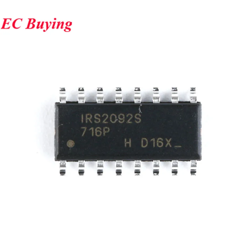 10Pcs/1pc IRS2092S IRS2092SPBF IRS2092 IRS2092STRPBF SOIC-16 High-performance Class D Mono Audio Amplifier Driver IC Chip