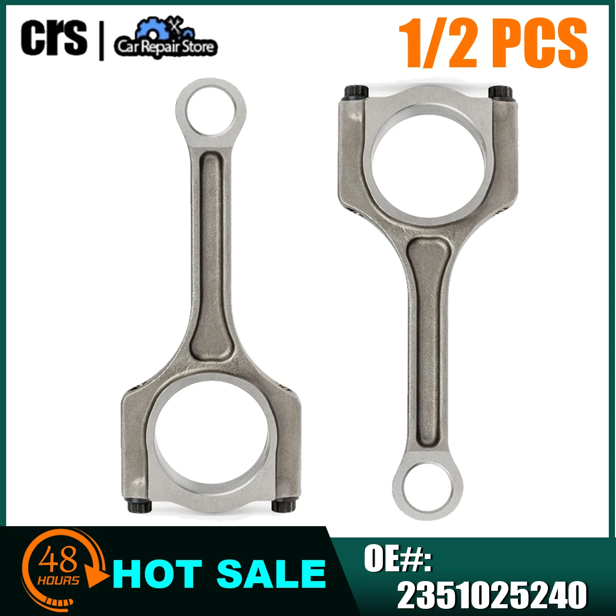 

1pcs/2pcs 2351025240 Connecting Rod For Kia Sportage Sorento For Hyundai Sonata Tucson 2.4L G4KC G4KE 23510-25210 23510-25240